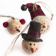 Image result for Primitive Christmas Ornaments Crafts