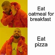 Image result for Breakfast Pizza Meme