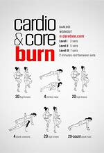 Image result for Cardio Core Workout