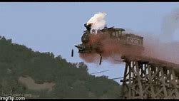 Image result for Train Crashes GIF