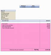 Image result for Invoice Template Microsoft Word