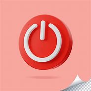 Image result for Power Button in 3D Logo