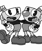 Image result for CupHead Black and White