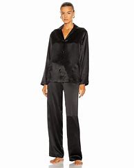Image result for Silk Pajamas La Perla Black