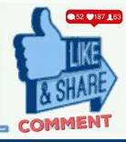 Image result for Like Share Icon