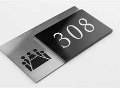 Image result for Office Door Number Signs