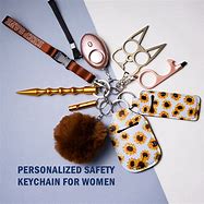 Image result for Safety Keychain in White