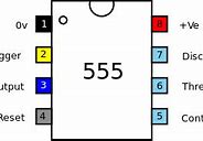 Image result for IC 555 Pinout