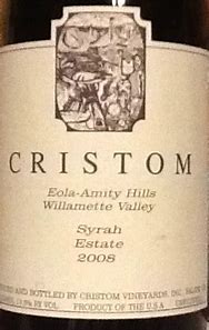 Image result for Cristom Syrah Estate