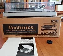 Image result for Technics 220 Turntable