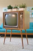 Image result for Old Black and White Television