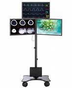 Image result for Medical Equipment Cart with Monitor