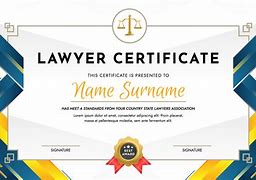 Image result for Lawyer Qualification Certificate