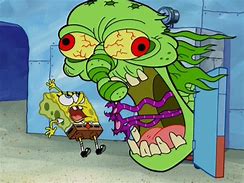 Image result for Spongebob vs Monster Meme