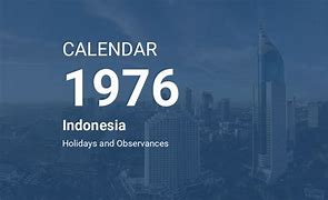 Image result for Kalender Jawa 1976