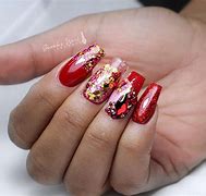 Image result for Gel Nail Art Red
