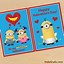 Image result for Minion Valentine