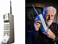 Image result for Martin Cooper First Mobile Phone