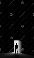 Image result for Image of a Man Standing in a Dark Room Free