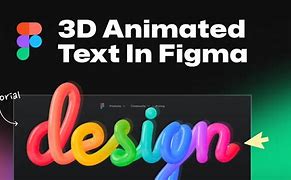 Image result for Font Animate 3D