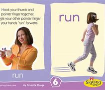 Image result for ASL for Run