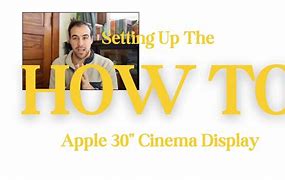Image result for Apple 30 Cinema Display