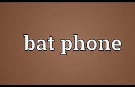 Image result for Bat Cave Bat Phone