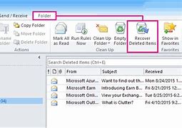 Image result for Recover Deleted Items Folder