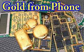 Image result for Gold Inside Cell Phone