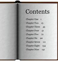 Image result for Contents Page