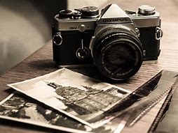Image result for Retro Camera On the Background of Old Photos
