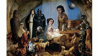 Image result for Star Wars Christmas Jedi