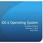 Image result for What Is iOS PPT