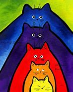 Image result for Cute Cat Art Prints