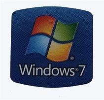 Image result for Windows 7 Sticker Logo