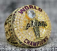 Image result for Lakers NBA Rings