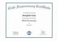 Image result for Certificate of Good Standing for a Club