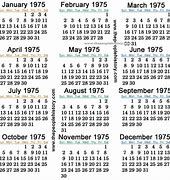 Image result for Chinese Calendar 1975
