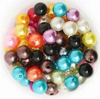 Image result for Plastic Pearl Beads