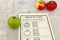 Image result for Apple 5 Senses Activity