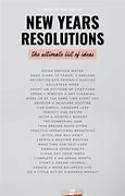 Image result for New Year's Resolutions