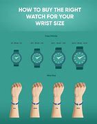 Image result for Wrist Watch Size Chart