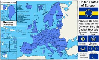 Image result for Europe States Map