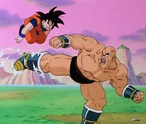 Image result for Goku vs Nappa