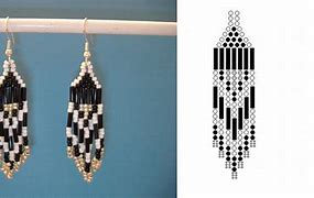 Image result for Easy Seed Bead Earring Patterns