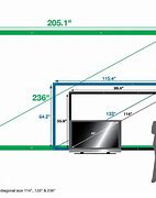 Image result for Flat Screen TV Size Comparison Chart