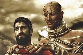 Image result for King Leonidas vs Xerxes