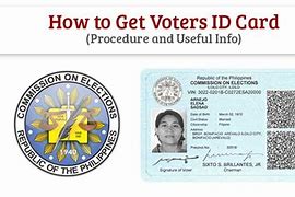 Image result for Voter ID Front and Back