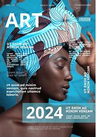 Image result for Art Magazine Covers Templates