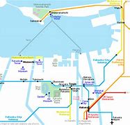 Image result for Map of Fukuoka Airport